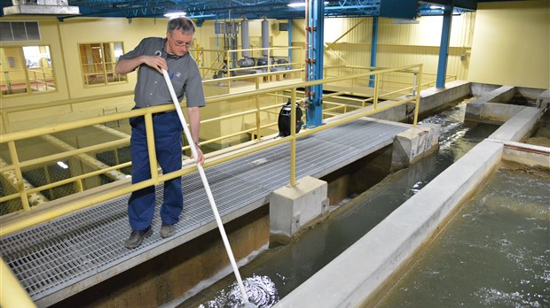 L'usine de filtration au bord du débordement
